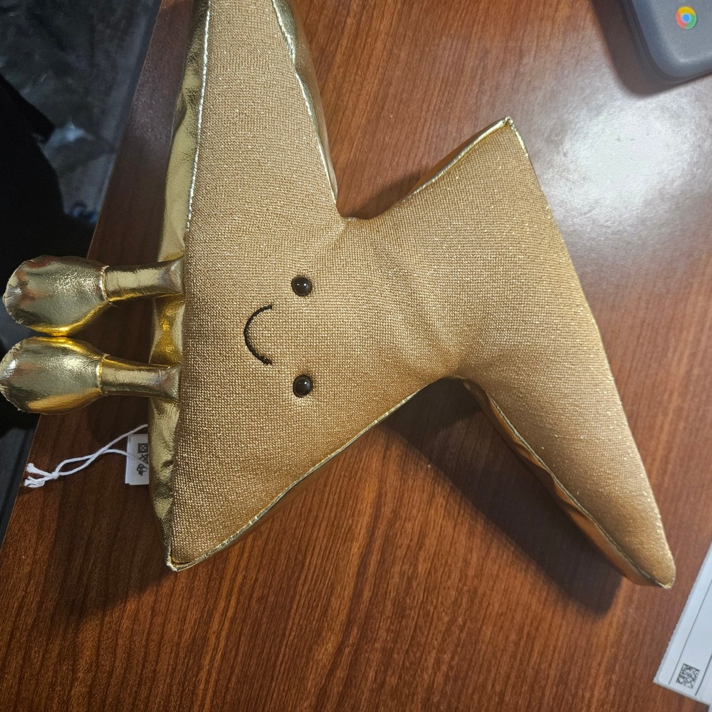Jellycat Amuseable Bolt Plush Unisex OS Gold Lightning Bolt Shimmer A6BOLT